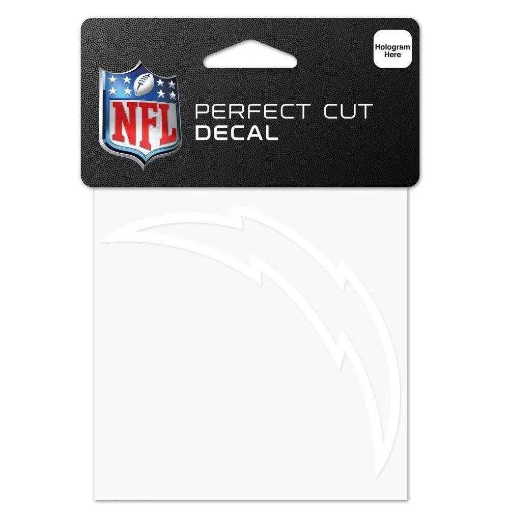  Los Angeles Chargers 4x4 White Vinyl Decal Perfect Cut -  ToylandEU™