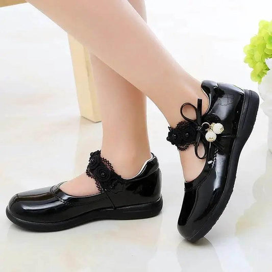  Kids Black Performance Shoes Soft Sole for Students 2024 -  ToylandEU™