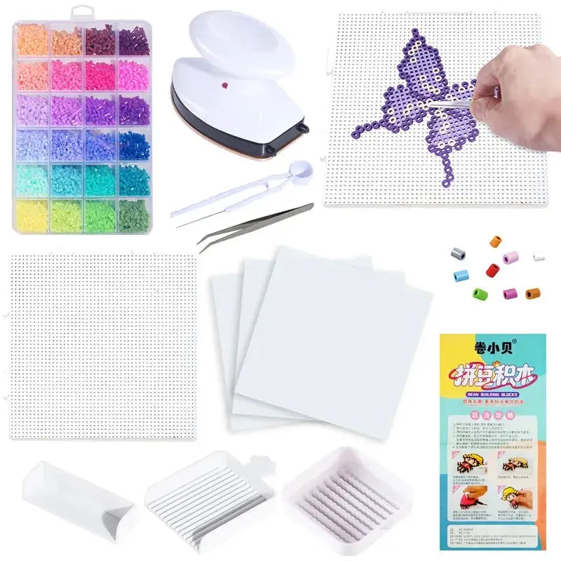 Perler Beads 24 And 48 Colors Kit For Creative DIY - ToylandEU