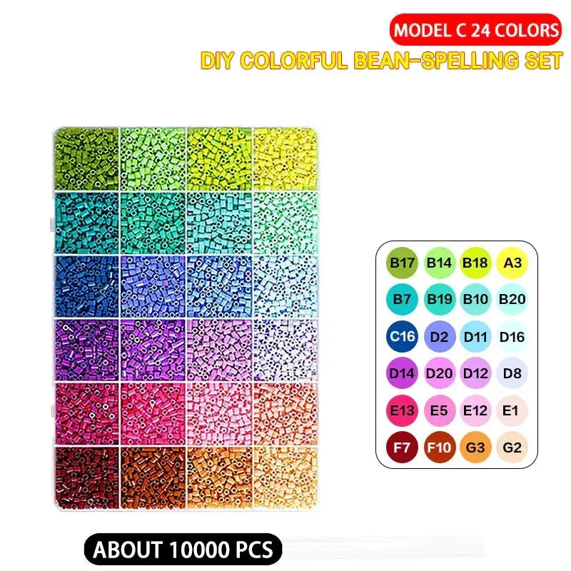 Perler Beads 24 And 48 Colors Kit For Creative DIY - ToylandEU