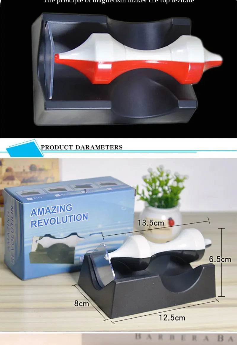 Perpetual Motion Magnetic Levitating Rotating Craft Toy Home Decor No Battery Needed - ToylandEU