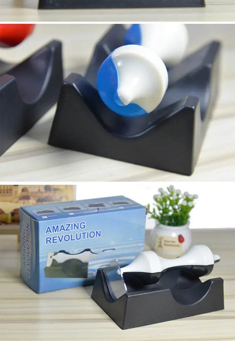 Perpetual Motion Magnetic Levitating Rotating Craft Toy Home Decor No Battery Needed - ToylandEU