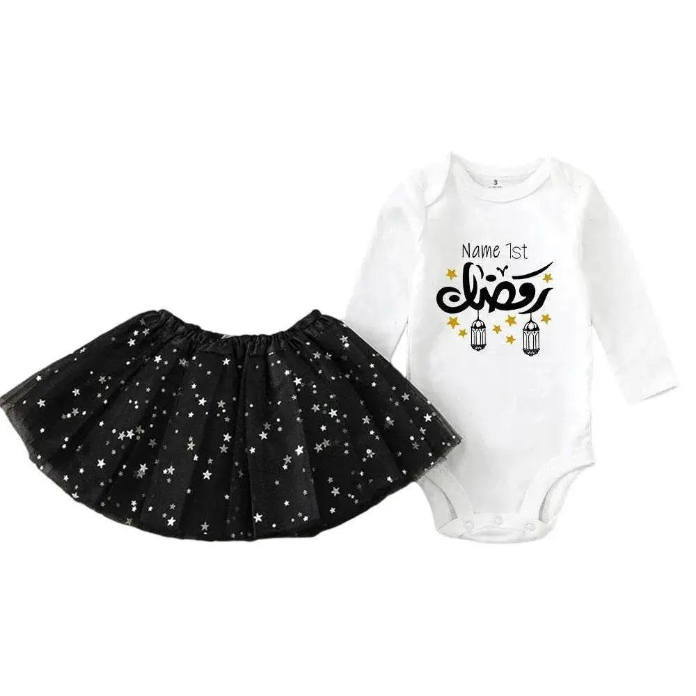  Personalised First Eid Tutu Dress 2 Piece Toyland EU -  ToylandEU™