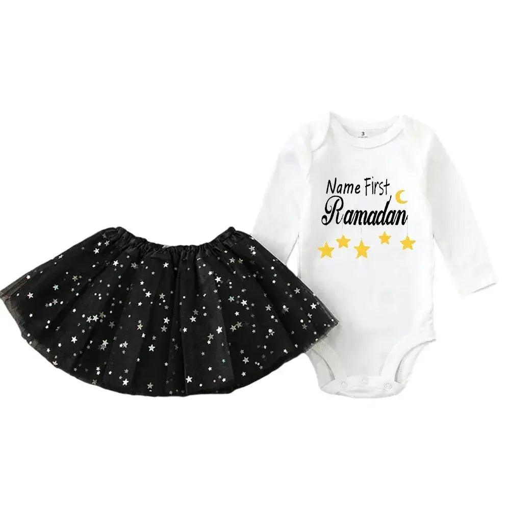  Personalised First Eid Tutu Dress 2 Piece Toyland EU -  ToylandEU™