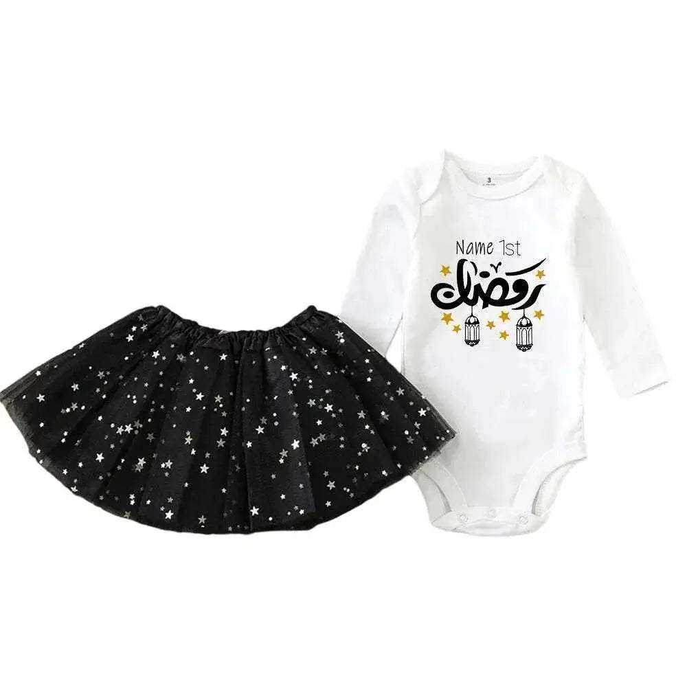  Personalised First Eid Tutu Dress 2 Piece Toyland EU -  ToylandEU™