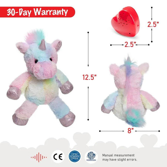 Personalized 32cm Recordable Plush Animals - Bear, Cow, Giraffe, Tiger - ToylandEU