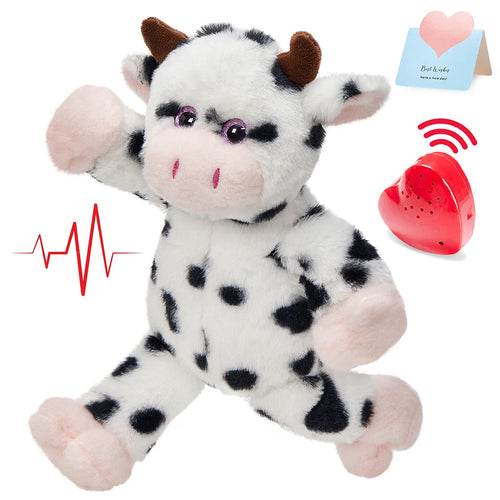 Personalized 32cm Recordable Plush Animals - Bear, Cow, Giraffe, Tiger - ToylandEU