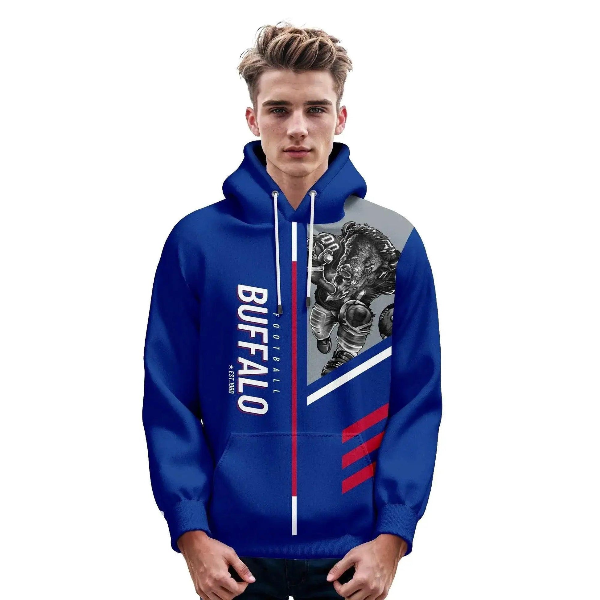  Personalized 3D Printed American Football Hoodies with Custom Name and Number - Stylish Sweatshirts for Men, Women, and Youth, Perfect Fan Gift -  ToylandEU™