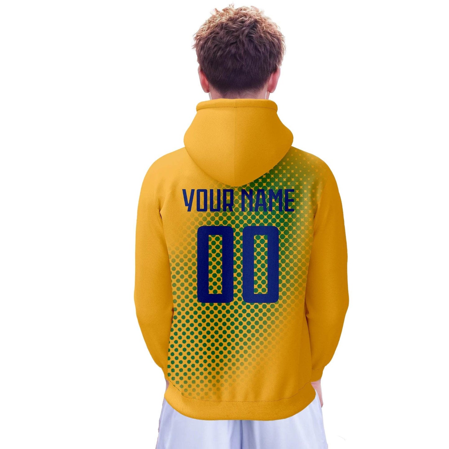 Personalized Australia Soccer Hoodie - Custom Name & Number Sweatshirt for Fans of All Ages - ToylandEU
