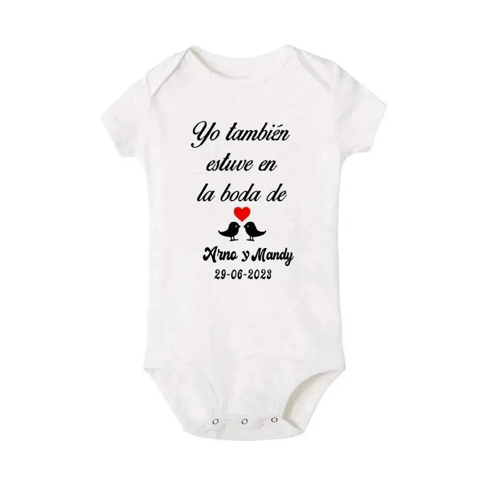  Personalized Baby Bodysuit Custom Name For Weddings -  ToylandEU™