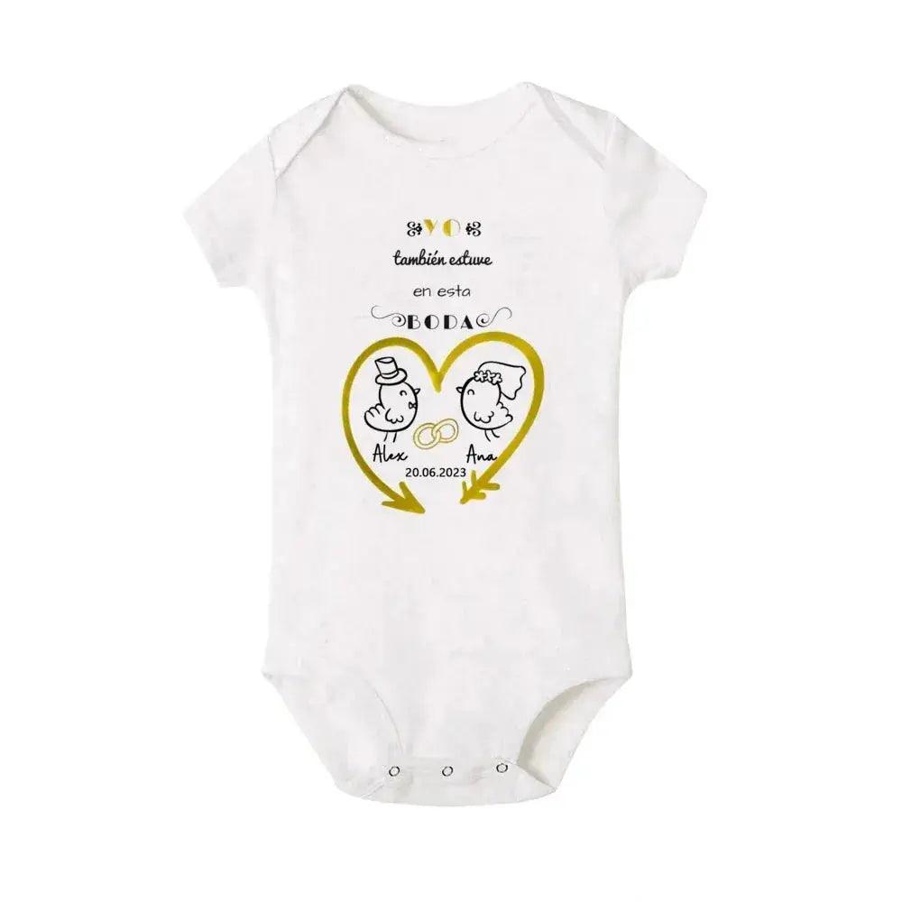  Personalized Baby Bodysuit Custom Name For Weddings -  ToylandEU™