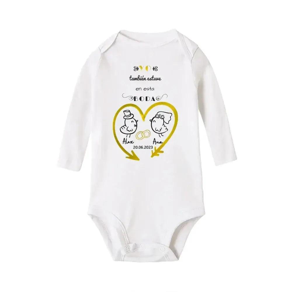  Personalized Baby Bodysuit Custom Name For Weddings -  ToylandEU™