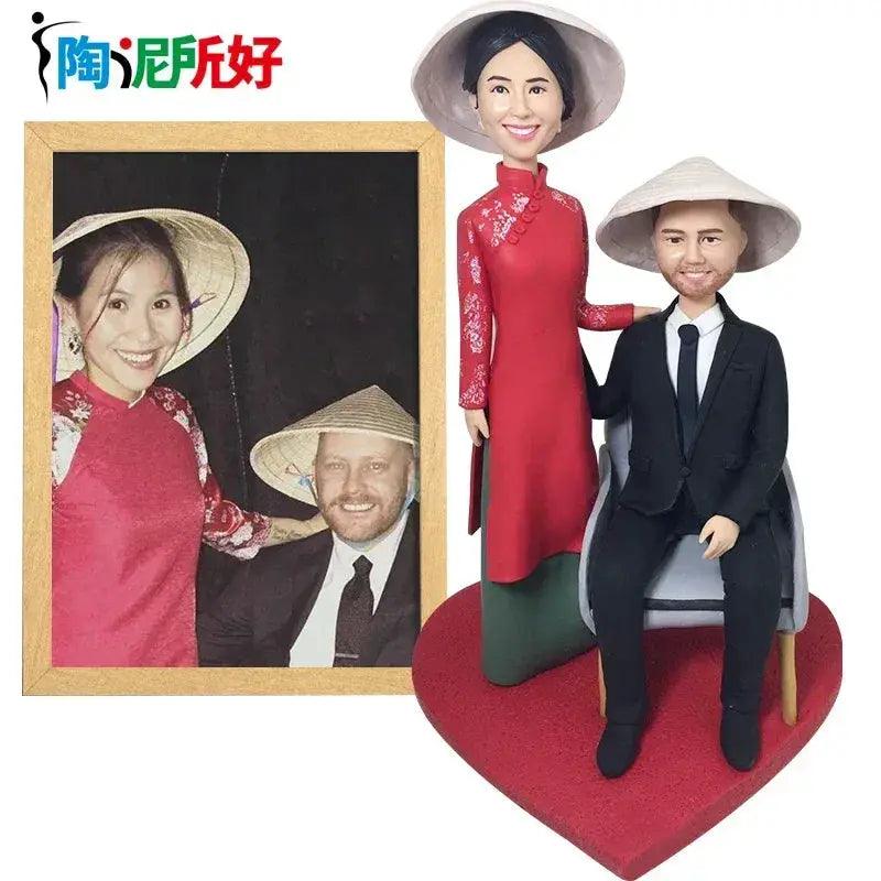  Personalized Bobblehead From Your Photo Wedding Gift -  ToylandEU™