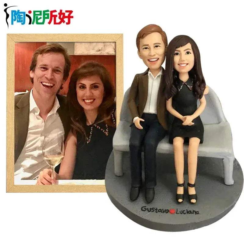 Personalized Bobblehead From Your Photo Wedding Gift For Wife - ToylandEU