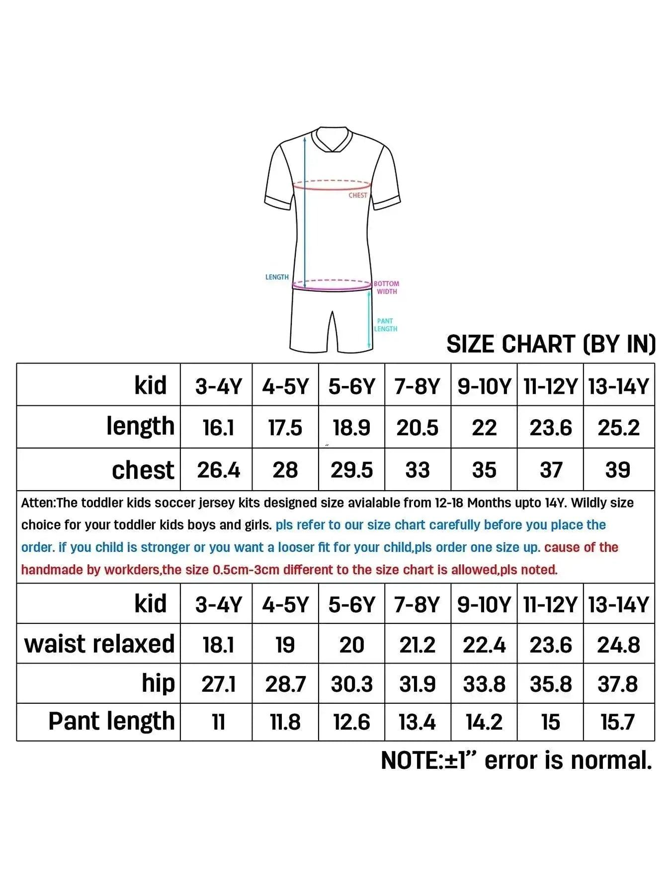  Personalized Colombia Soccer Kit for Kids - Custom Name & Number Football Jersey Uniforms for Training and Play -  ToylandEU™