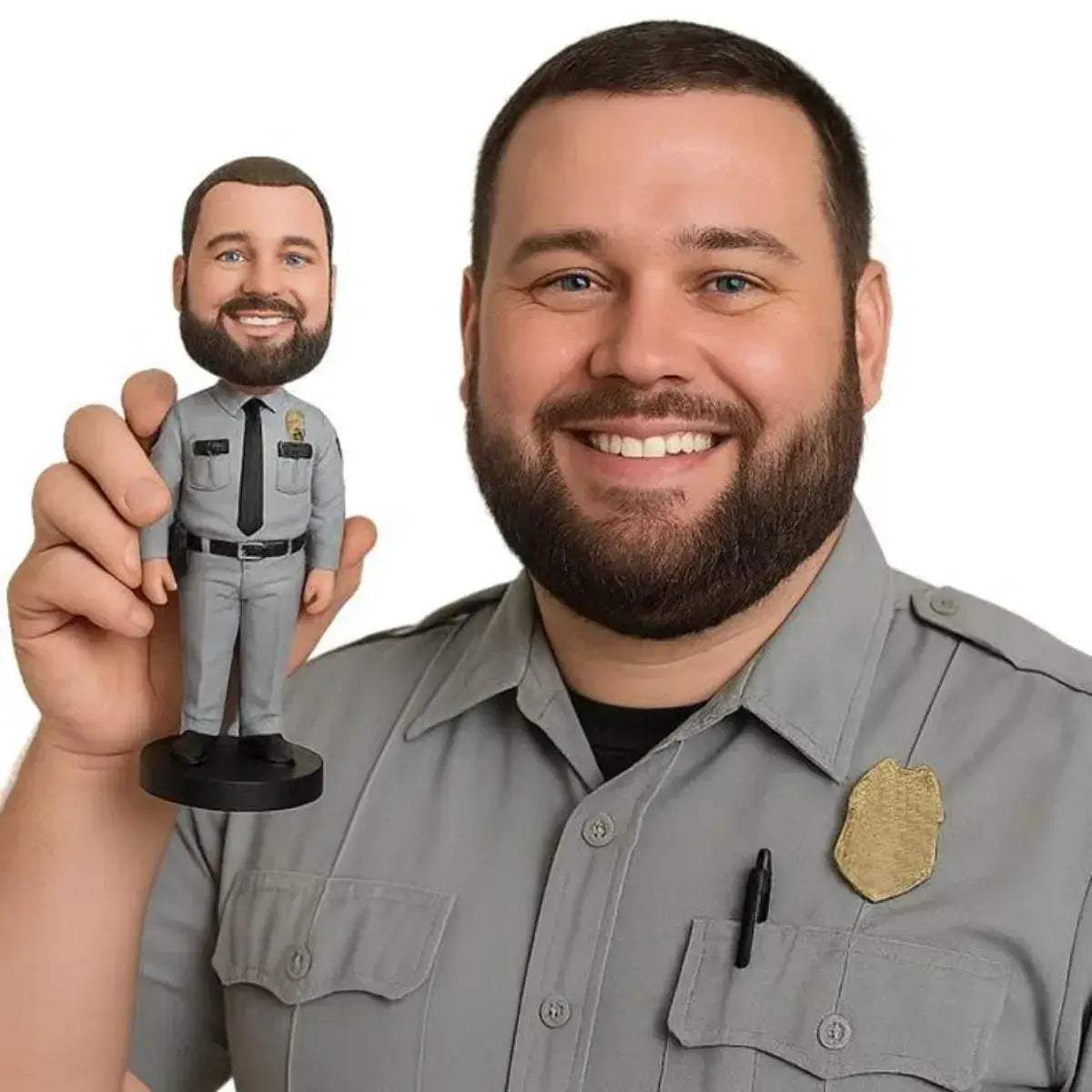 Personalized Custom Bobblehead From Photo Handcrafted Clay Figurine Gift - ToylandEU