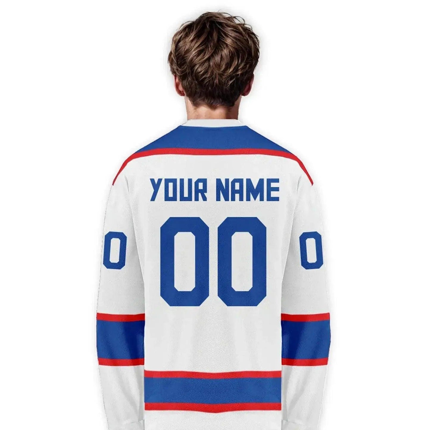  Personalized Custom Slovakia Ice Hockey Jersey - Any Name & Number for Men, Women, Youth, and Kids Team Uniform -  ToylandEU™