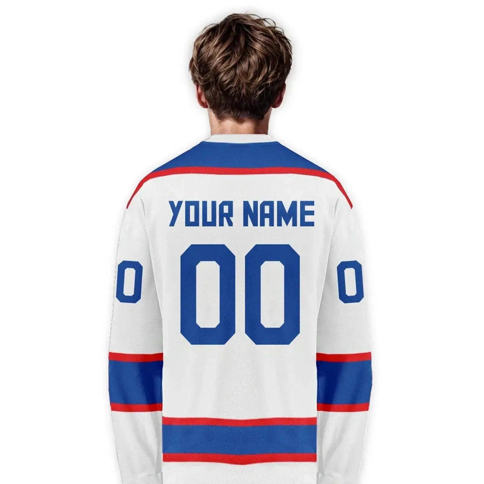  Personalized Custom Slovakia Ice Hockey Jersey - Any Name & Number for Men, Women, Youth, and Kids Team Uniform -  ToylandEU™