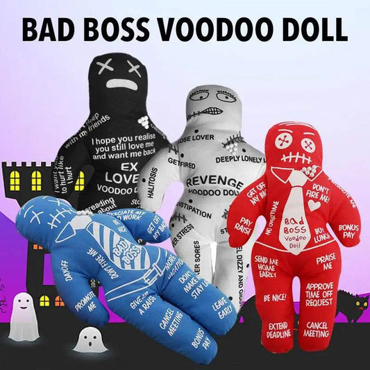 Personalized Doll Voodoo Curse Theme Red Fabric For Kids - ToylandEU