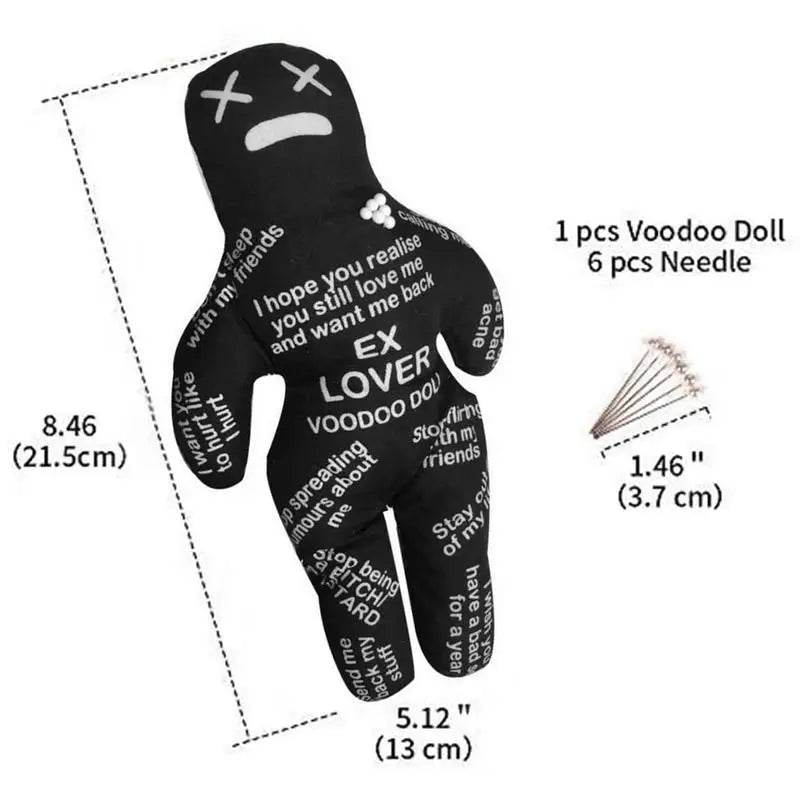 Personalized Doll Voodoo Curse Theme Red Fabric For Kids - ToylandEU