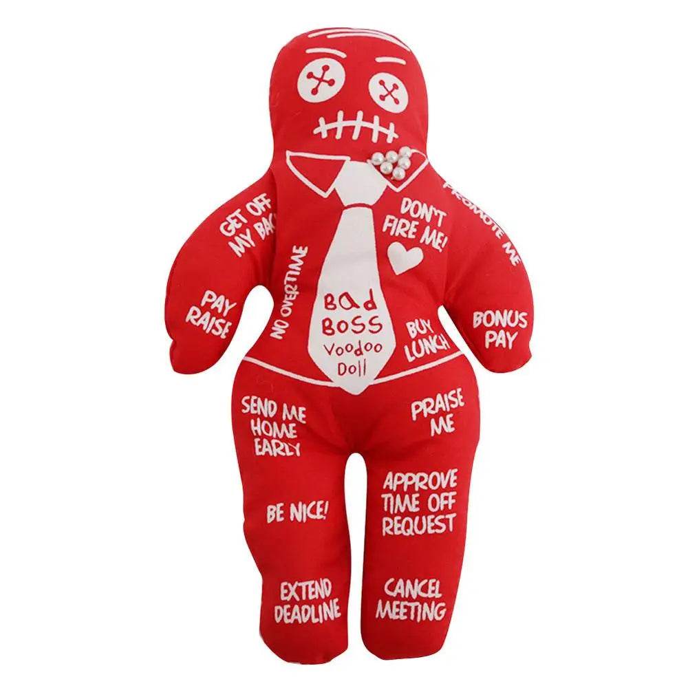 Personalized Doll Voodoo Curse Theme Red Fabric For Kids - ToylandEU