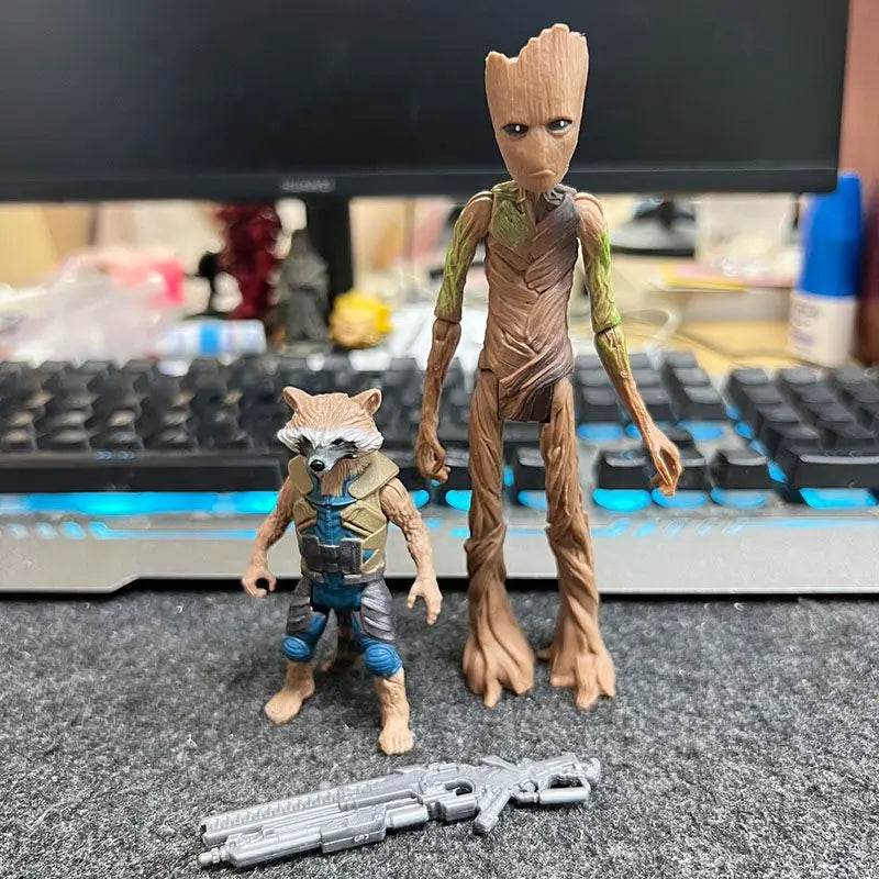 Personalized Guardians of the Galaxy Rocket Raccoon & Groot Figure Set - ToylandEU