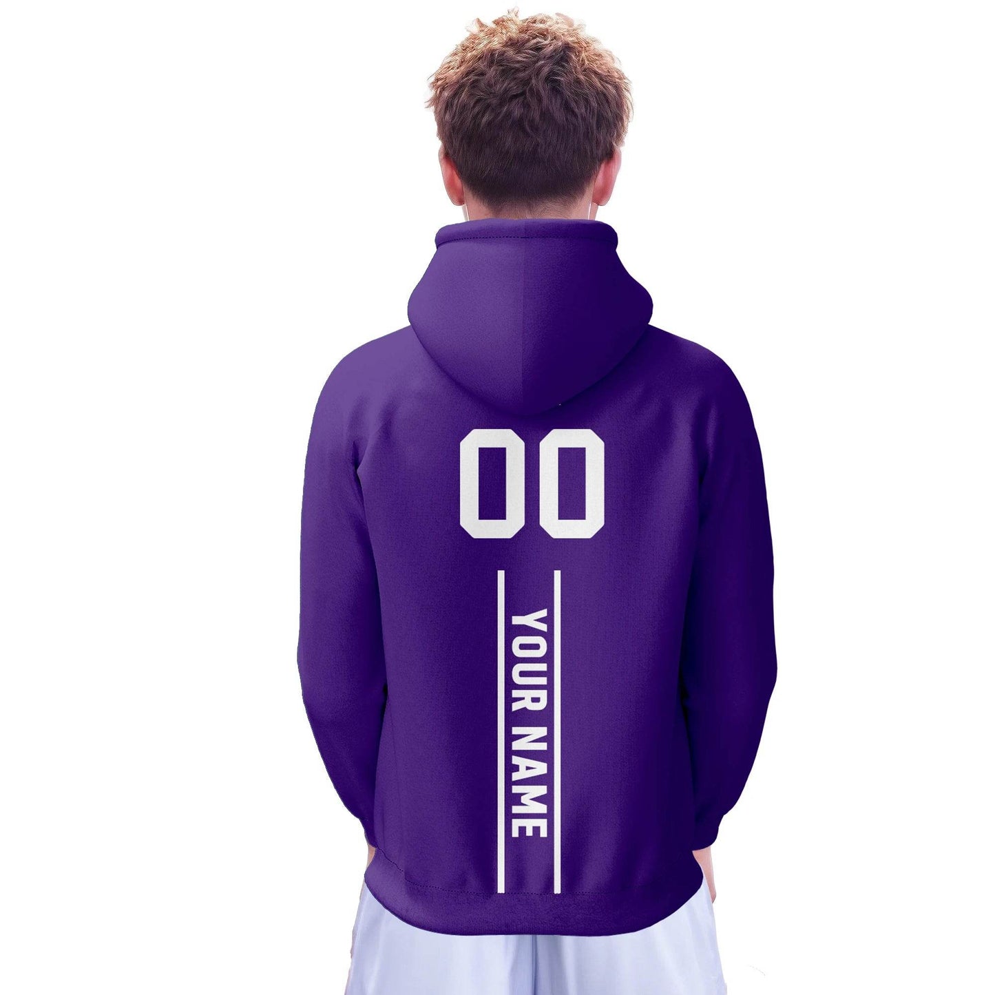 Personalized Minnesota 3D Printed American Football Hoodie - Custom Name and Number Sweatshirt for Men, Women, and Youth Fans - ToylandEU