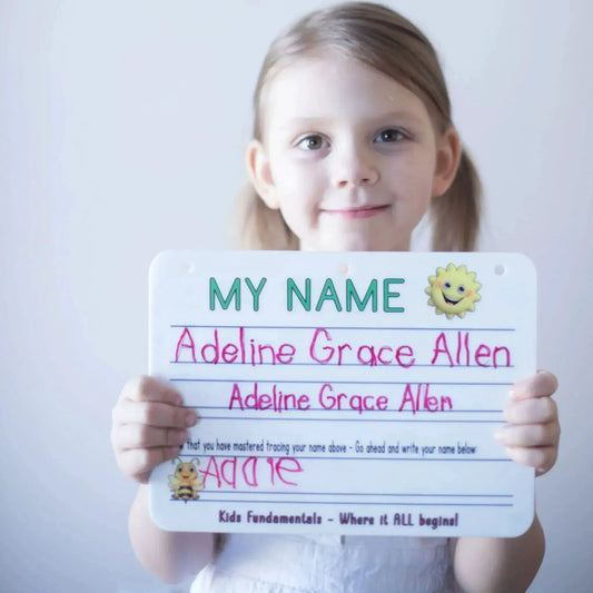 Personalized Name Tracing Practice Board - ToylandEU