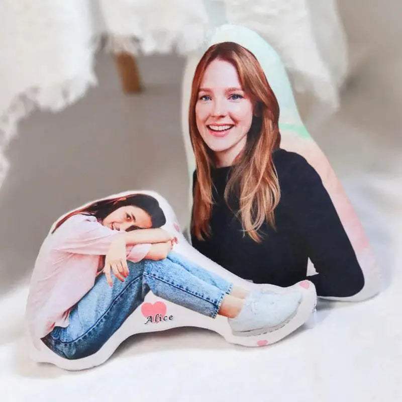 Personalized Photo DIY Humanoid Cushion Couple Pillow Gift - ToylandEU