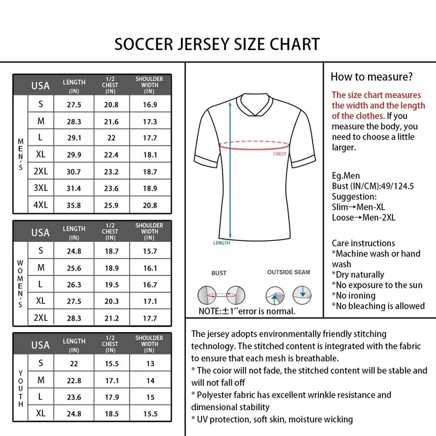 Personalized Quick-Dry Jamaica Soccer Jersey for Youth and Adults - Custom Name and Number Sports Team Training Kit - ToylandEU