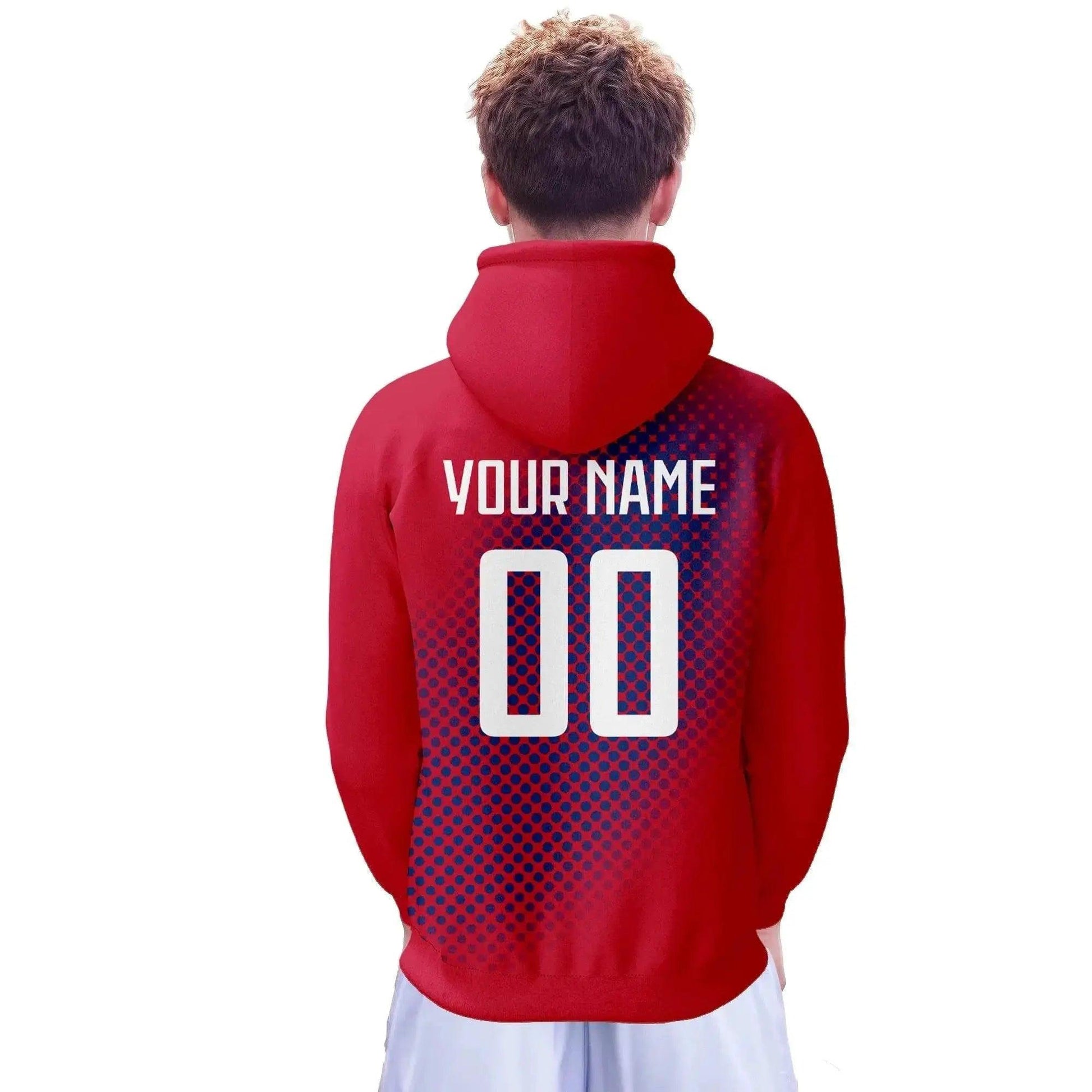  Personalized South Korea Flag Soccer Hoodie with Custom Name and Number for Men, Women, and Youth - Ideal Sports Fan Sweatshirt -  ToylandEU™