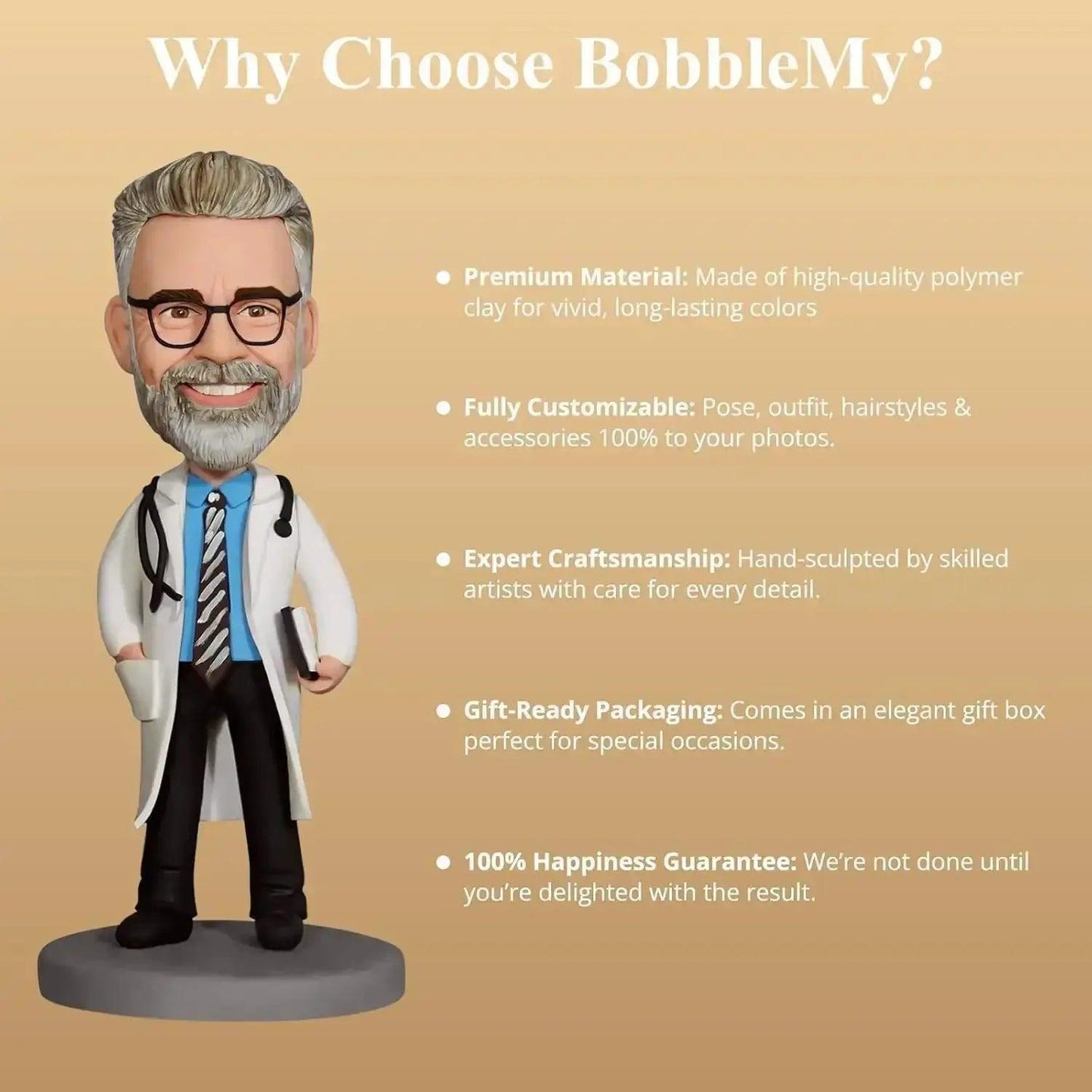  Personalized Superhero Bobblehead Engraved Text Keepsake -  ToylandEU™