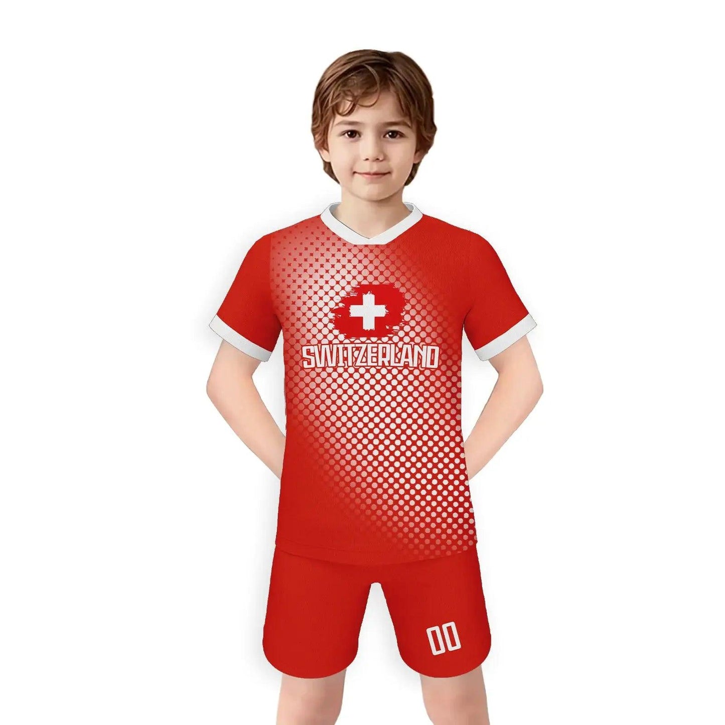  Personalized Switzerland Youth Soccer Jersey With Name -  ToylandEU™