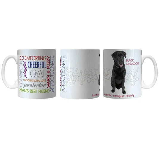  Pet Coffee Mug 11oz Black Labrador Dog Lover Gift Idea -  ToylandEU™