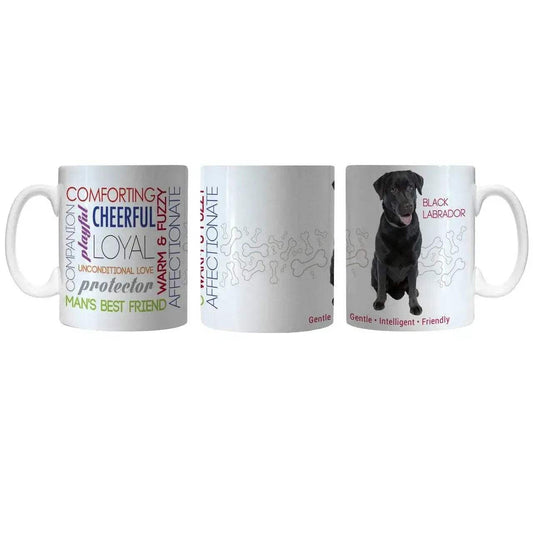  Pet Coffee Mug 11oz Black Labrador Dog Lover Gift Idea -  ToylandEU™