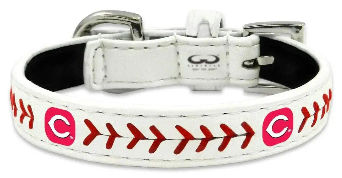  Cincinnati Reds Leather Baseball Pet Collar Classic Toy -  ToylandEU™