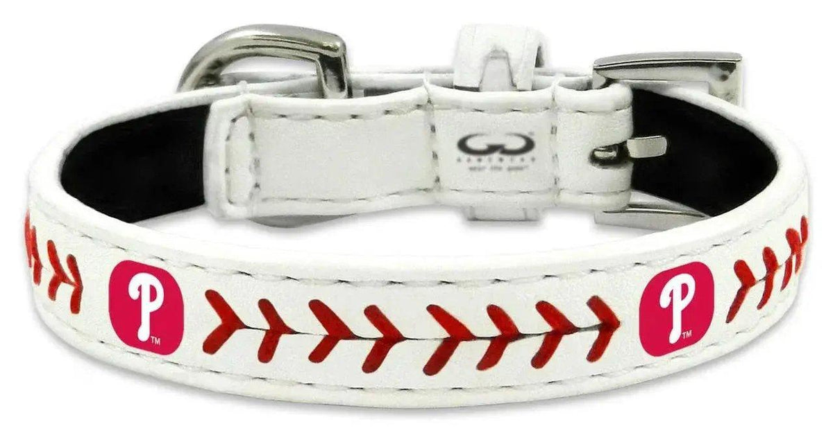  Philadelphia Phillies Leather Baseball Pet Collar Toy -  ToylandEU™
