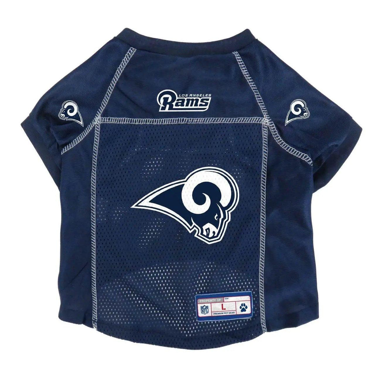  Los Angeles Rams NFL Pet Jersey Size L Little Earth -  ToylandEU™
