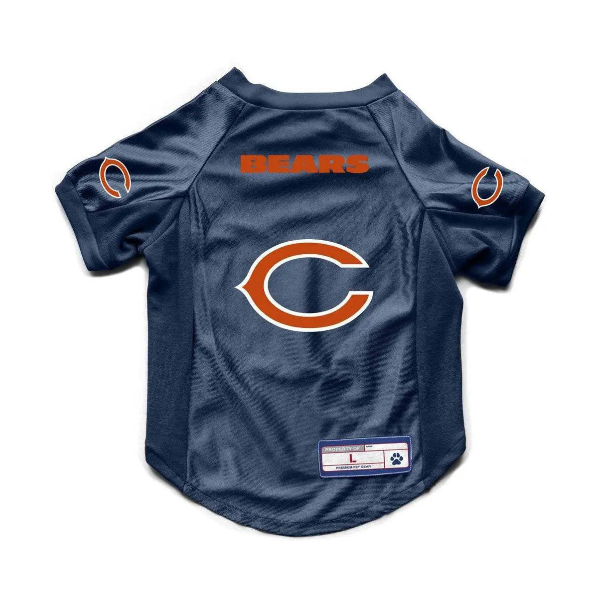  Chicago Bears Pet Jersey Dazzle Fabric Stretch Size M -  ToylandEU™