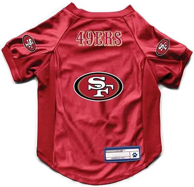  San Francisco 49ers Pet Jersey Dazzle Stretch Size S -  ToylandEU™