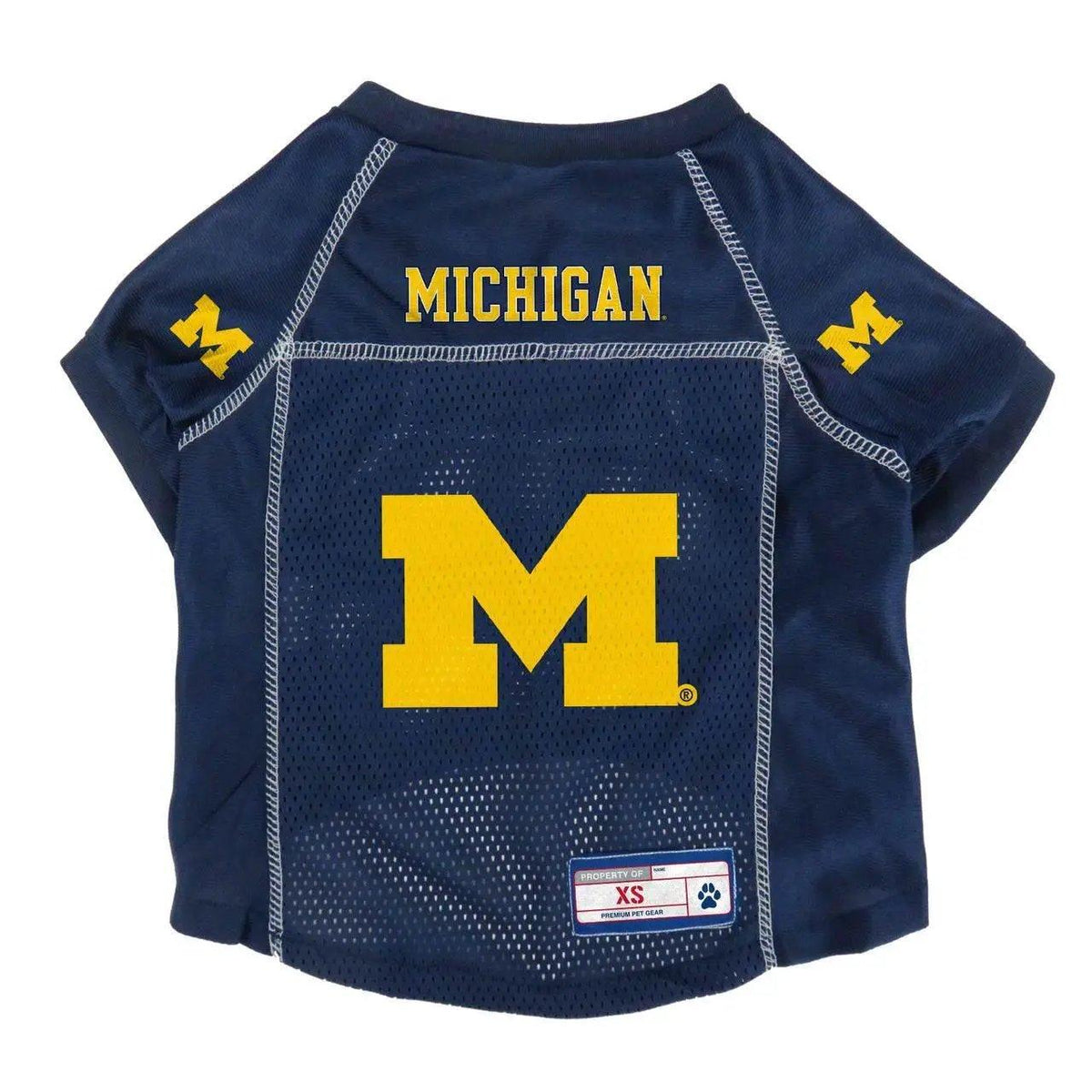  Michigan Wolverines Pet Jersey XS Full Color Team Graphics -  ToylandEU™