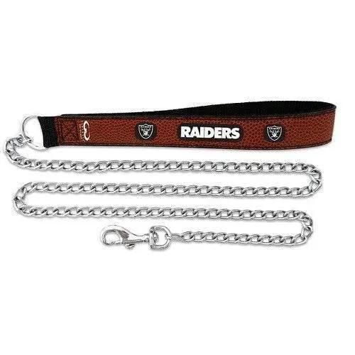  Las Vegas Raiders Pet Leash Leather Chain Football Large -  ToylandEU™