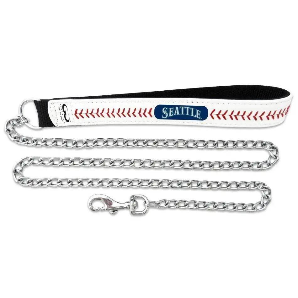  Seattle Mariners Leather Pet Leash Baseball Size Large -  ToylandEU™