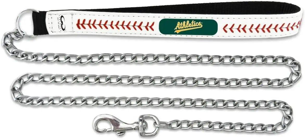  Oakland Athletics Leather Baseball Leash Size Medium -  ToylandEU™