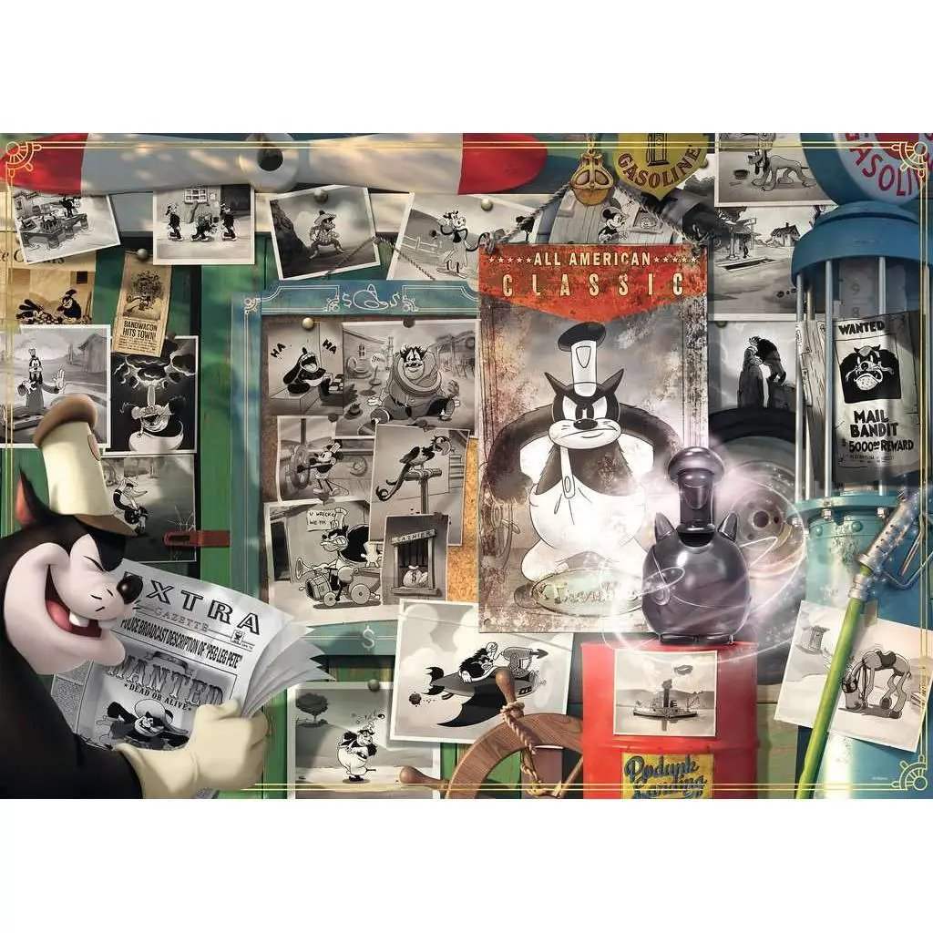 Disney Villainous Pete Iconic 1000 Piece Jigsaw Puzzle Ravensburger - ToylandEU