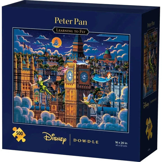  Peter Pan Learning To Fly 500 Piece Deluxe Jigsaw -  ToylandEU™