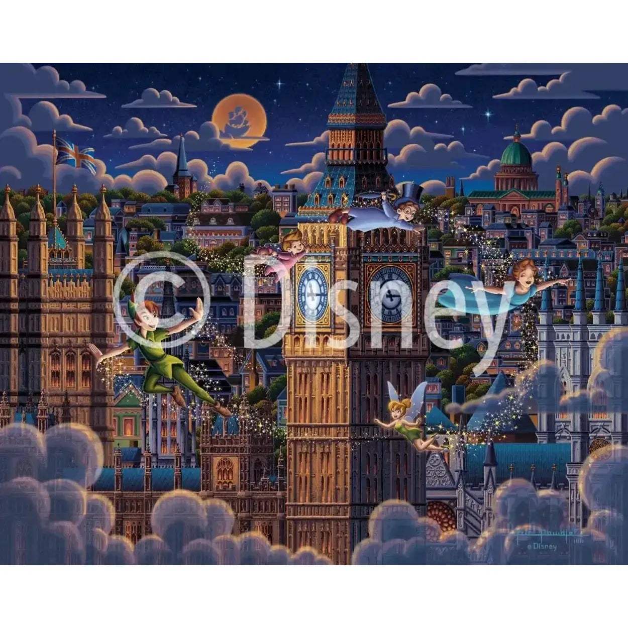 Peter Pan Learning To Fly 500 Piece Deluxe Jigsaw Puzzle - ToylandEU