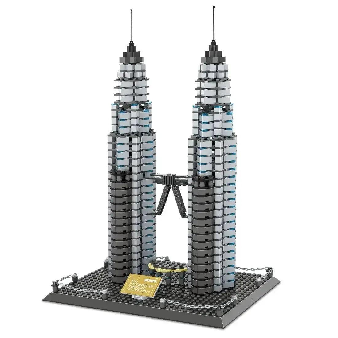  Petronas Twin Towers Lego Compatible Building Blocks Modern -  ToylandEU™