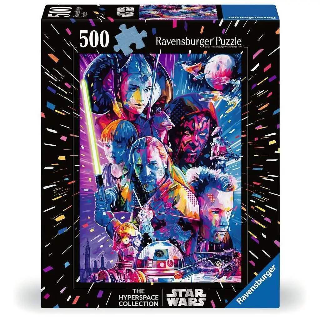 Phantom Menace "Star Wars Hyperspace" 500 Piece Jigsaw Puzzle Ravensburger - ToylandEU