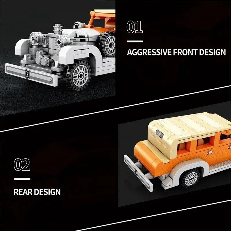  Phantom Roadster Building Block Car Model Display Ready -  ToylandEU™